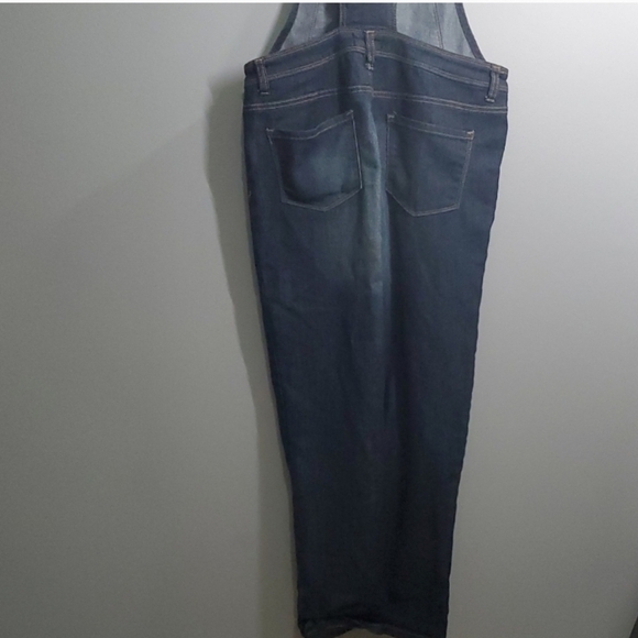 L.E.I Overalls Girls size XL X-large Blue Unisex youth Kids blue Jeans Lei - Picture 11 of 15